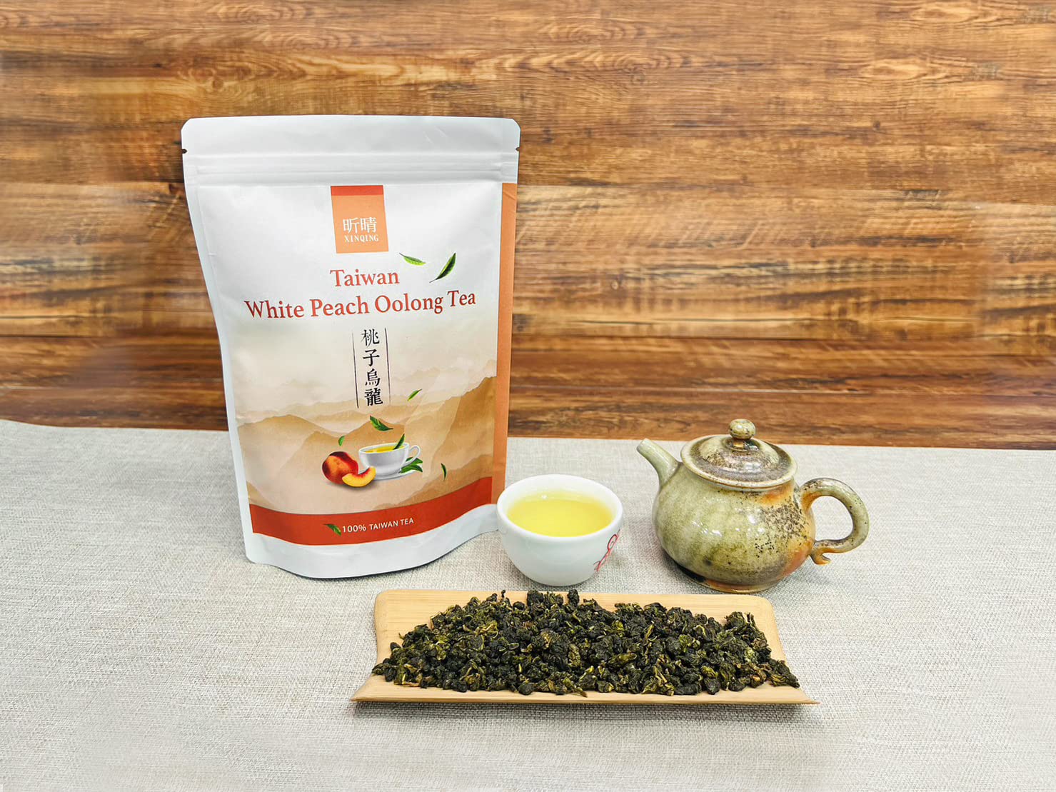 Amazon.com : Xin Qing White Peach Oolong Tea Taiwan High Mountain